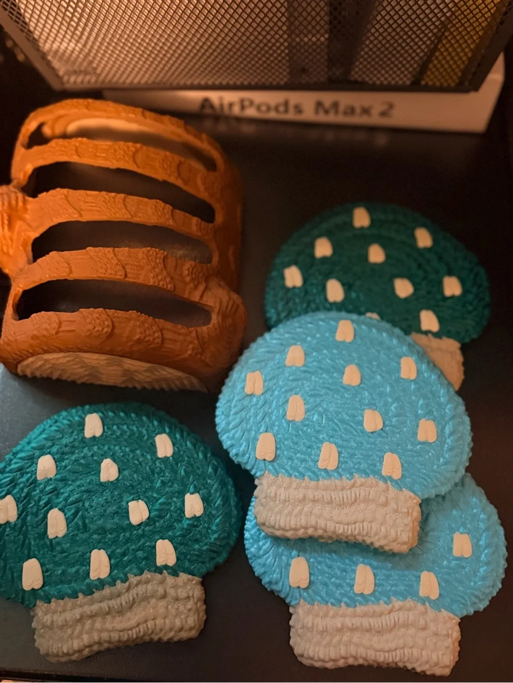 3D Coasters - Mushroom/Log - 4 Piece Set